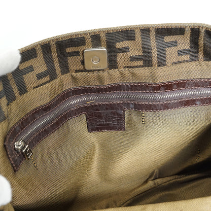 Zucca Nylon Top Handle Tote