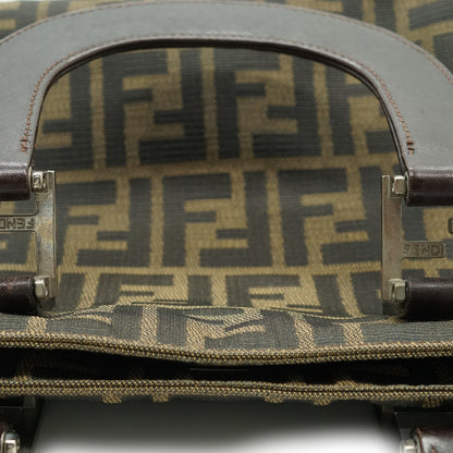 Zucca Nylon Top Handle Tote