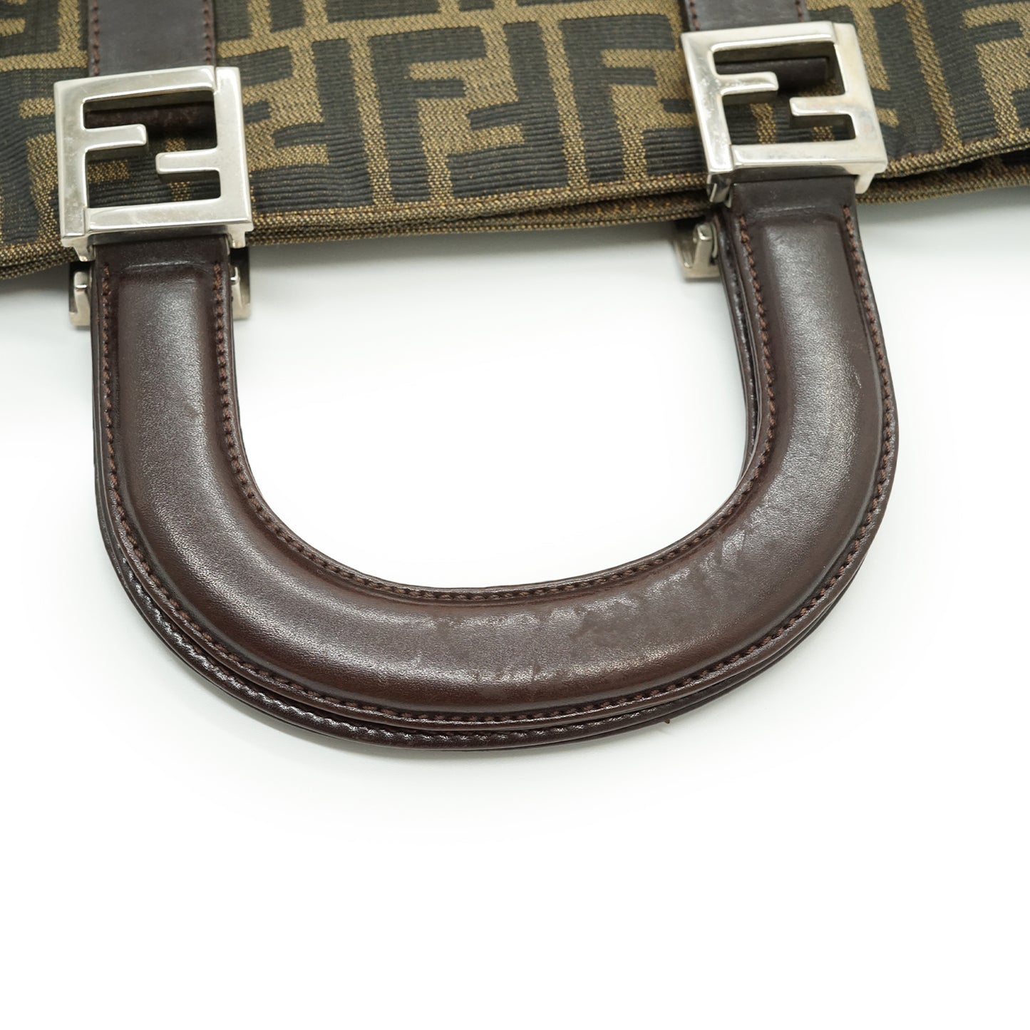 Zucca Nylon Top Handle Tote