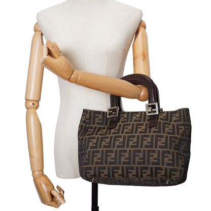 Zucca Nylon Top Handle Tote