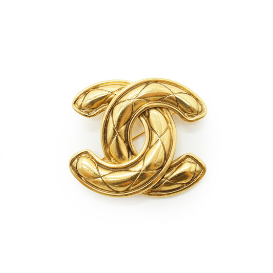 CC Quilted Brooch