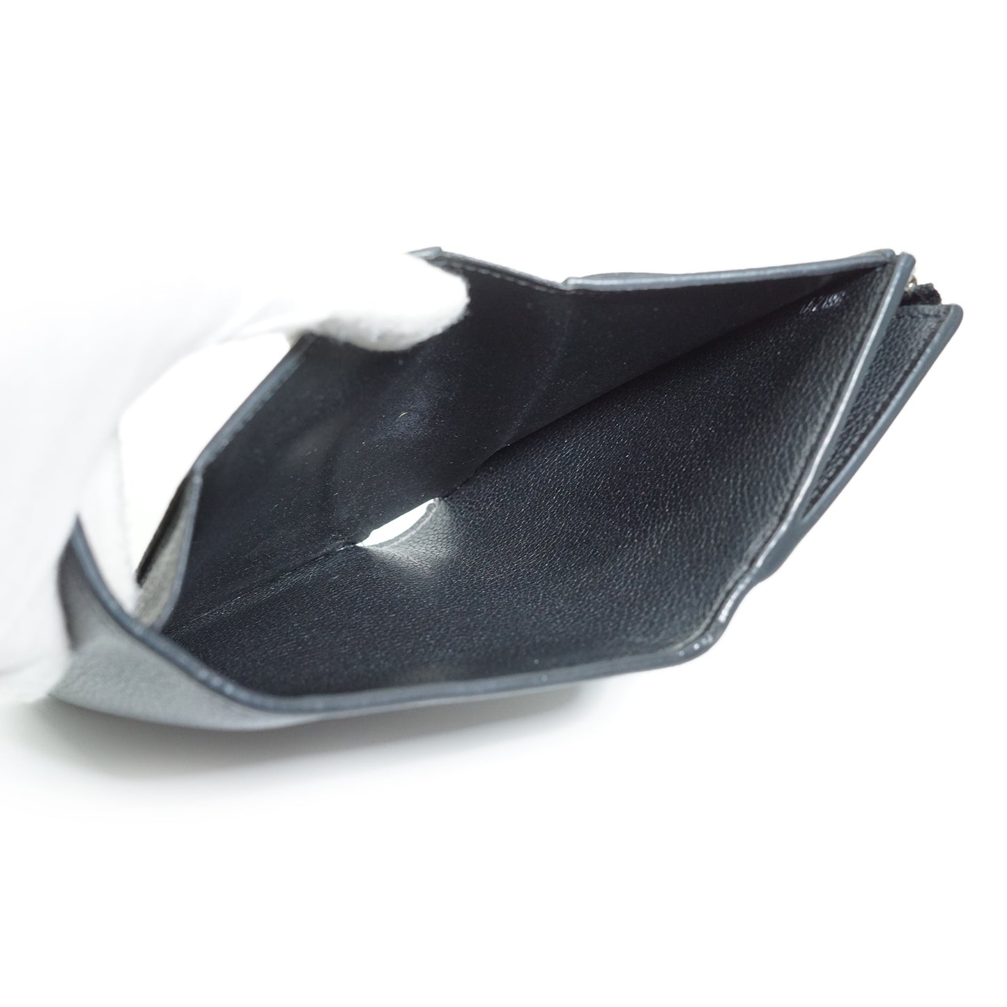 Portefeuille Lockme Calfskin Compact Wallet