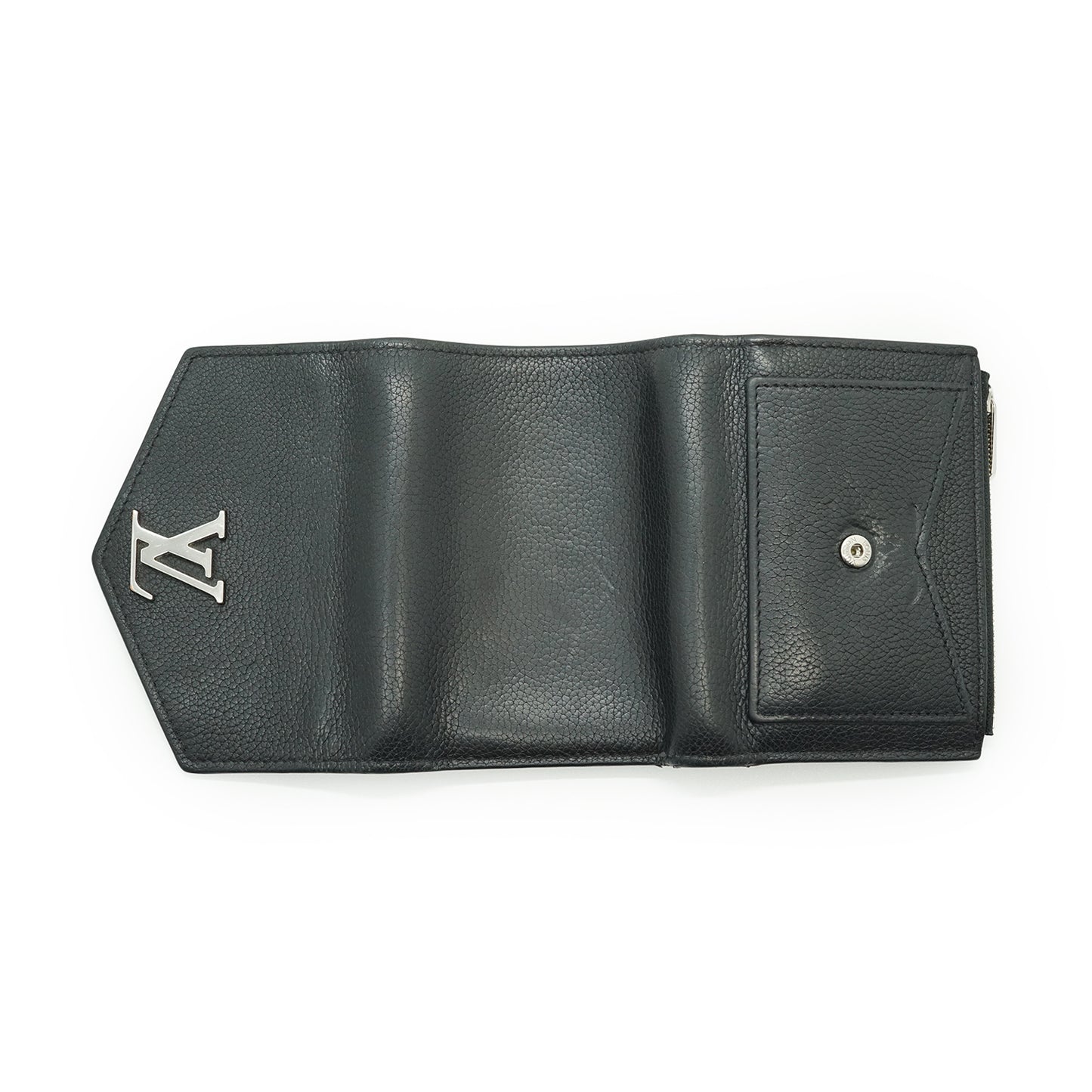 Portefeuille Lockme Calfskin Compact Wallet