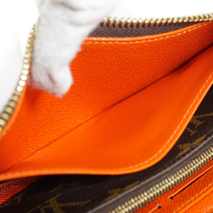 Monogram Portefeuille Clemence Poppy Gold