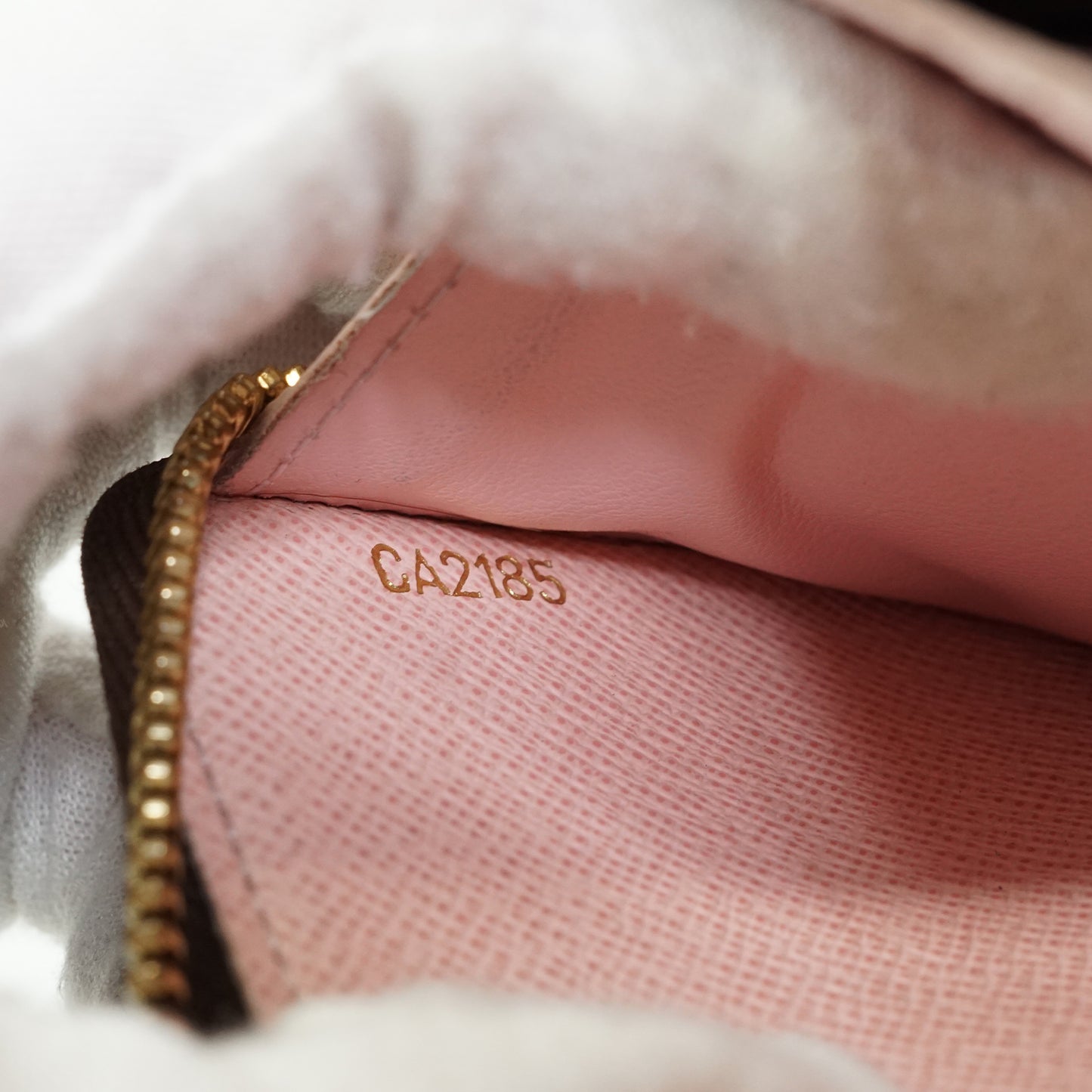 Monogram Portefeuille Clemence Rose Ballerine