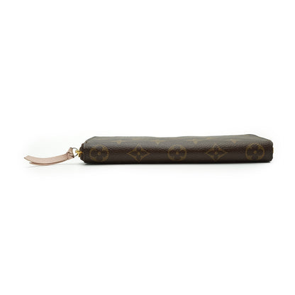 Monogram Portefeuille Clemence Rose Ballerine