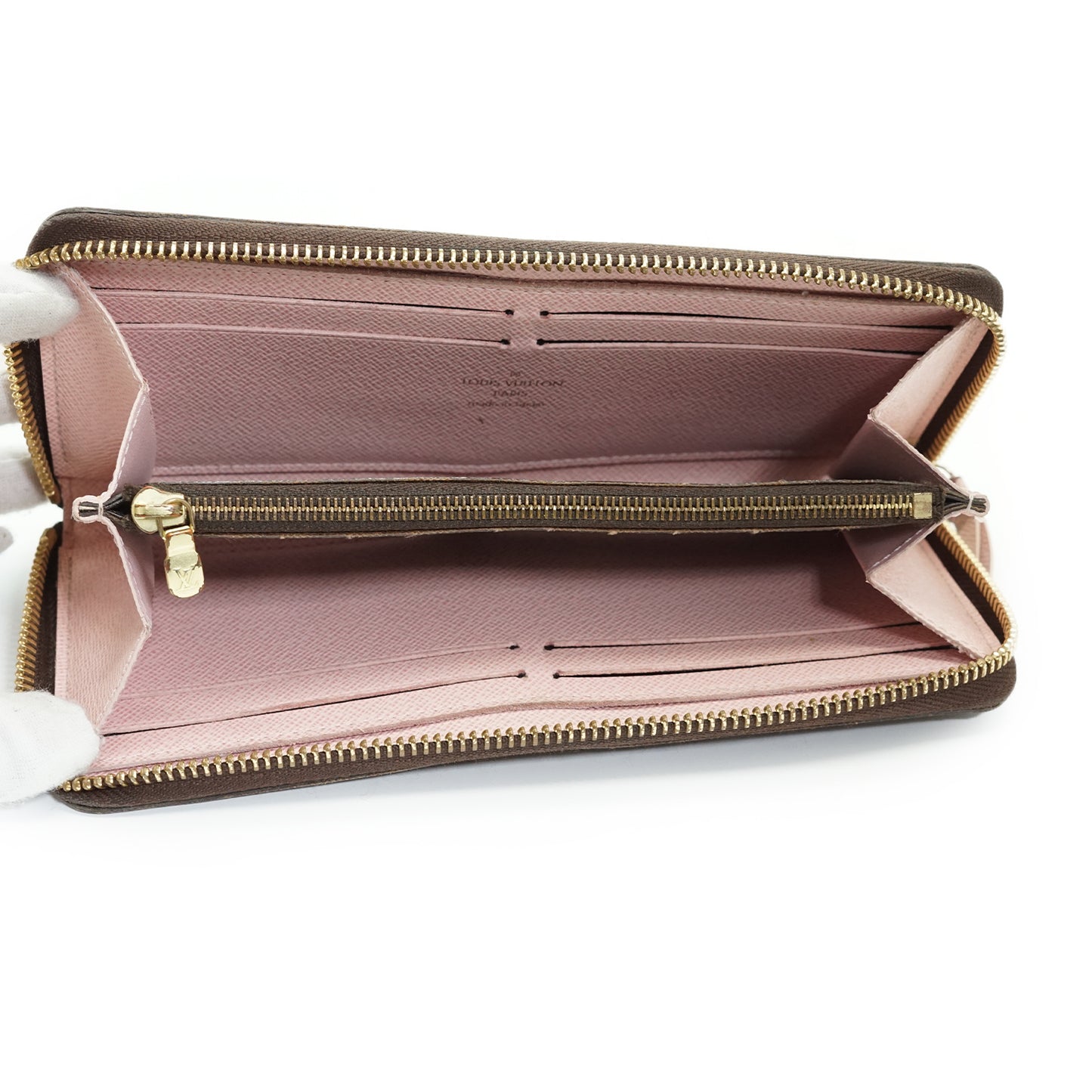 Monogram Portefeuille Clemence Rose Ballerine