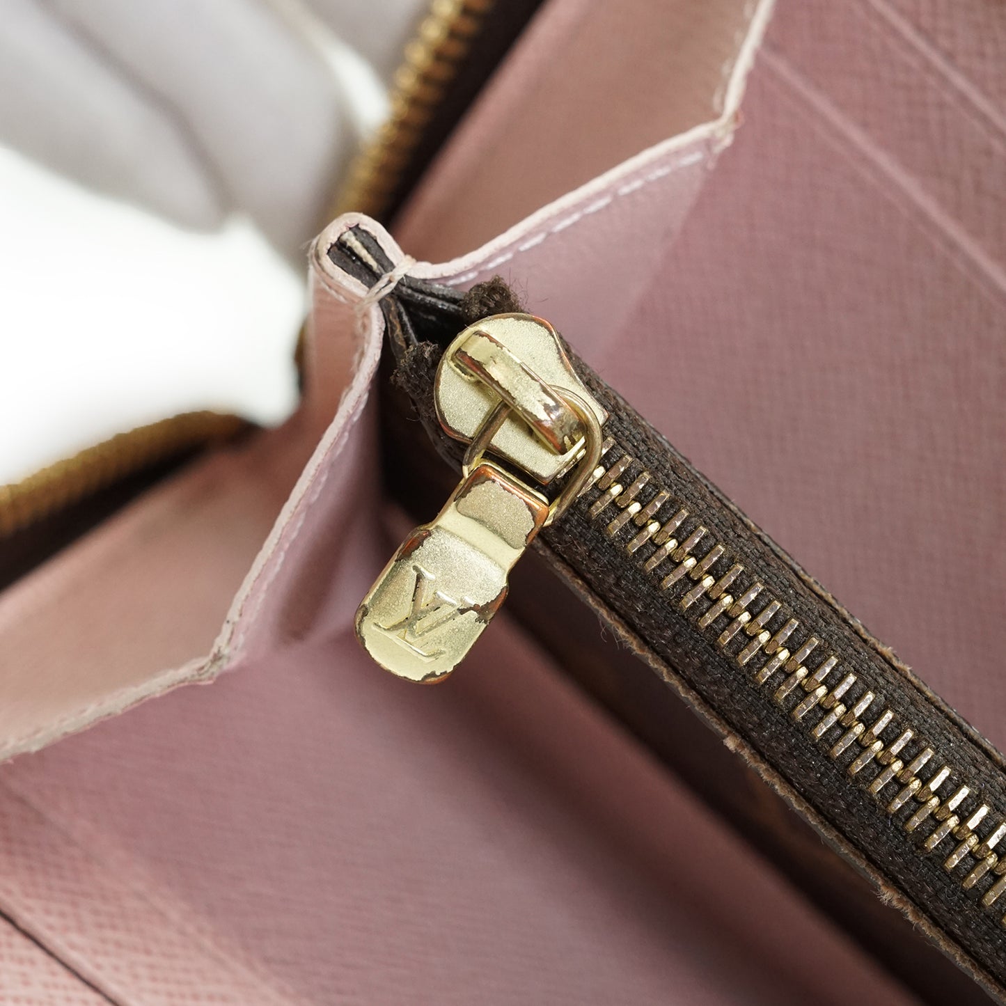 Monogram Portefeuille Clemence Rose Ballerine