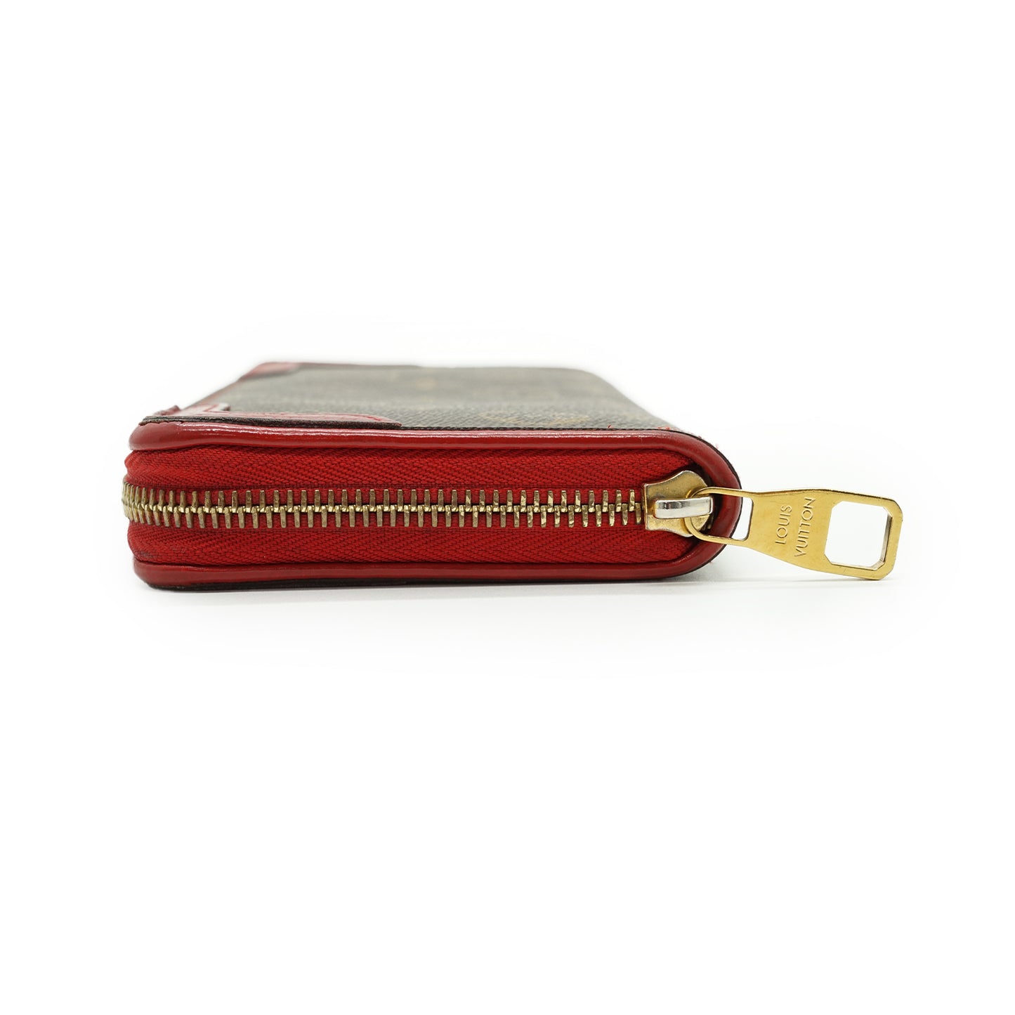 Monogram Zippy Wallet Retiro Cherry Red