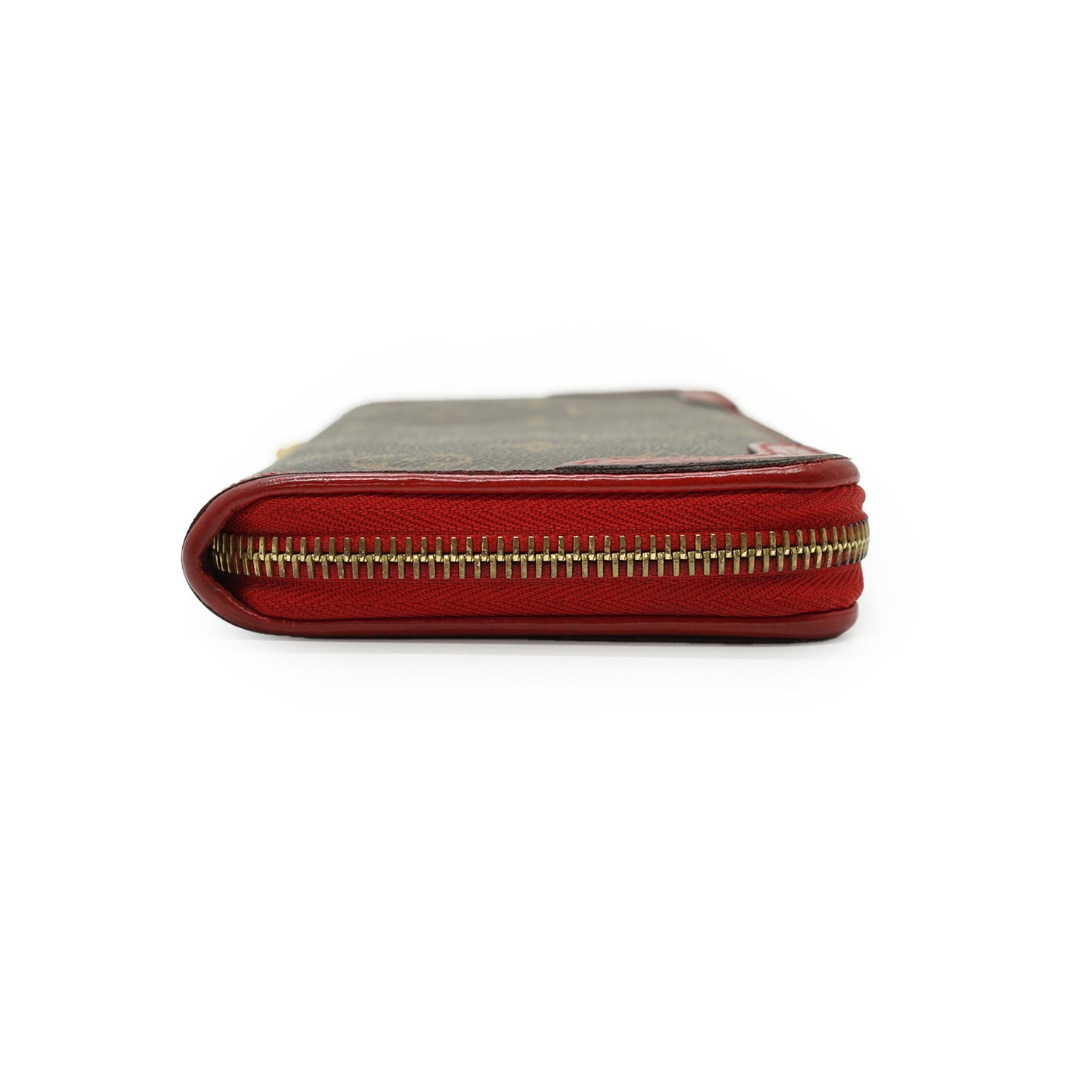 Monogram Zippy Wallet Retiro Cherry Red