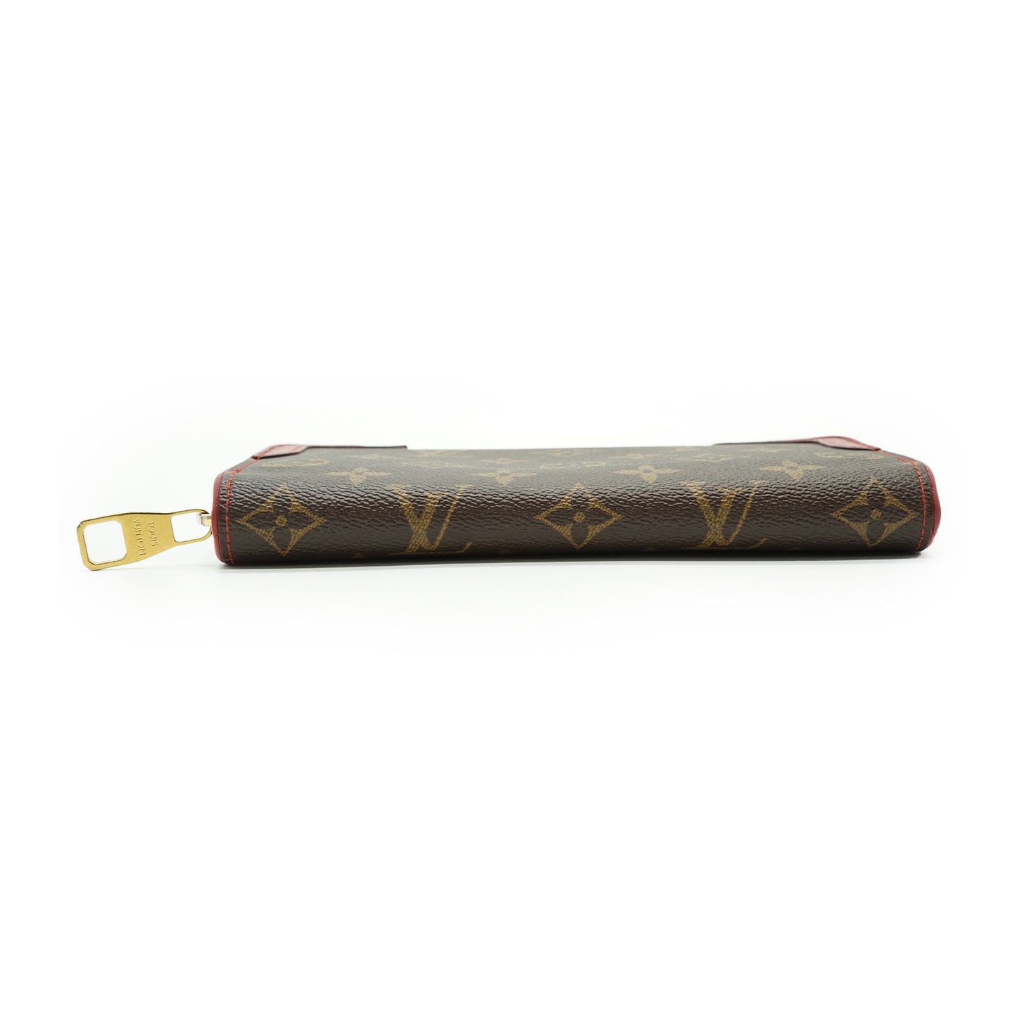 Monogram Zippy Wallet Retiro Cherry Red