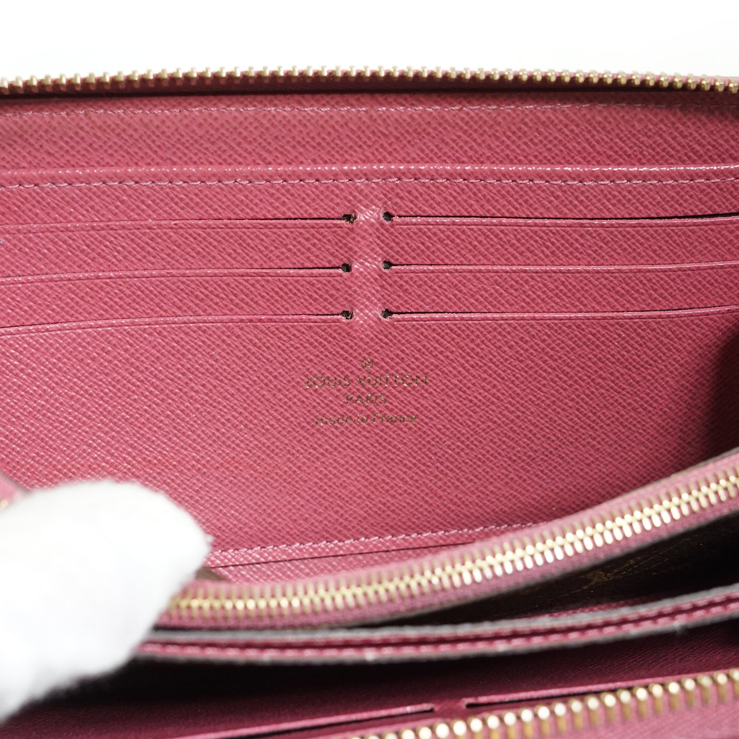 Monogram Zippy Wallet Retiro Rose Bruyere