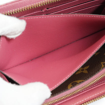 Monogram Zippy Wallet Retiro Rose Bruyere