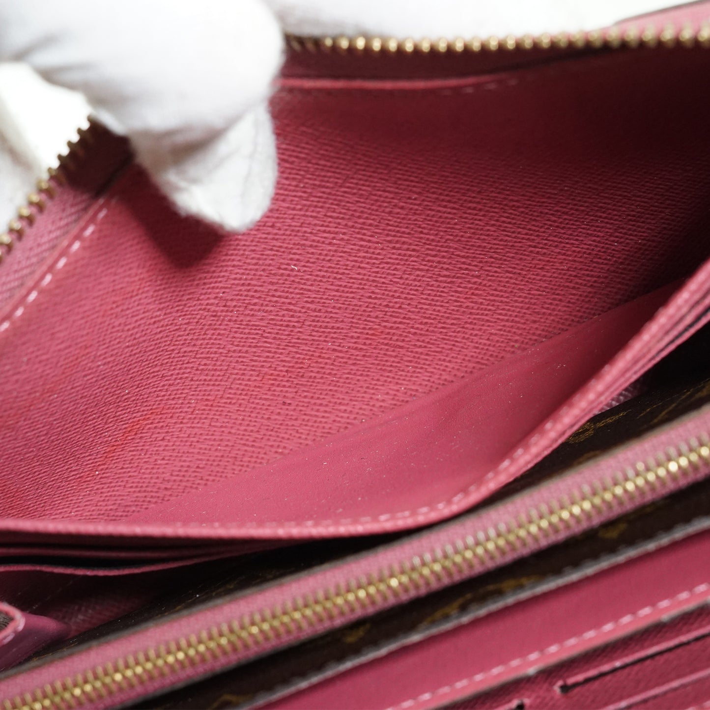 Monogram Zippy Wallet Retiro Rose Bruyere