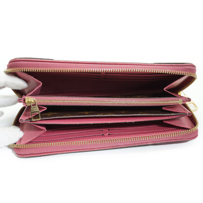 Monogram Zippy Wallet Retiro Rose Bruyere