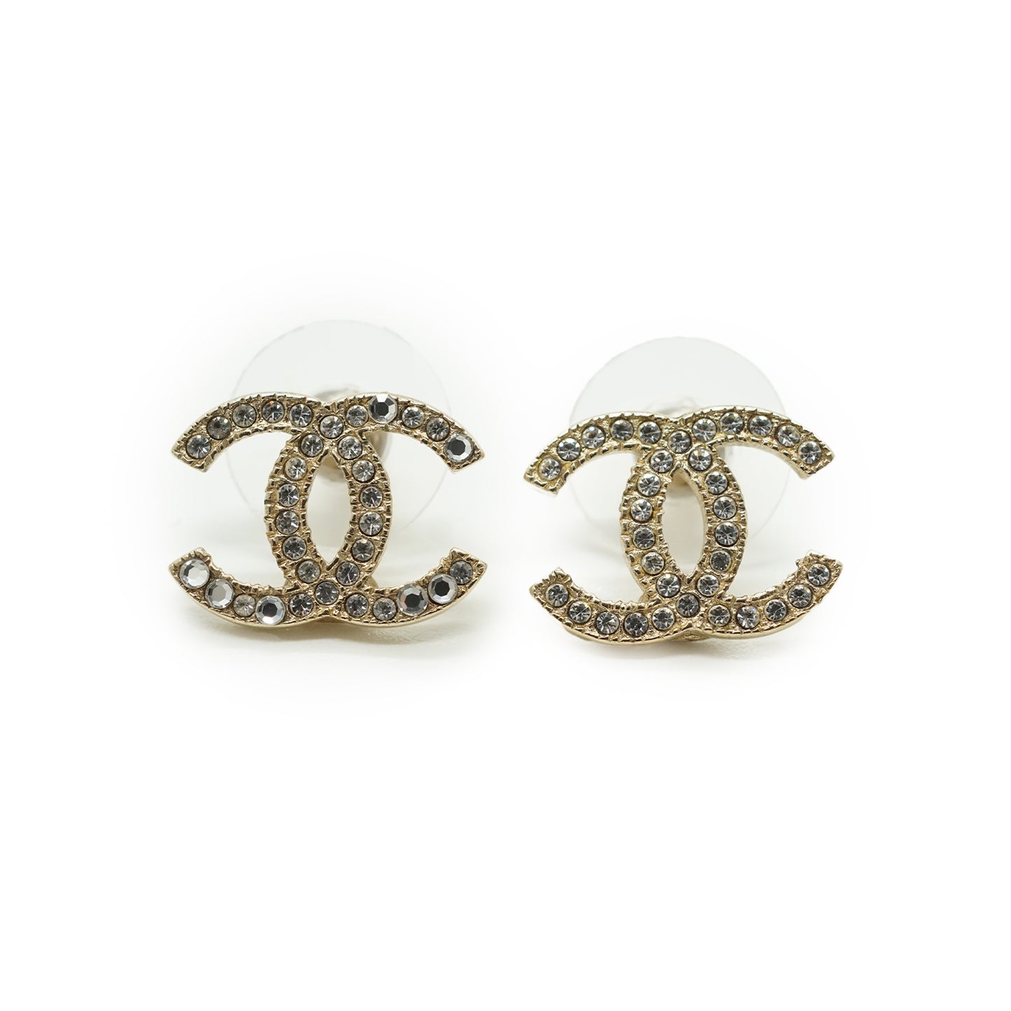 CC Rhinestone Earrings