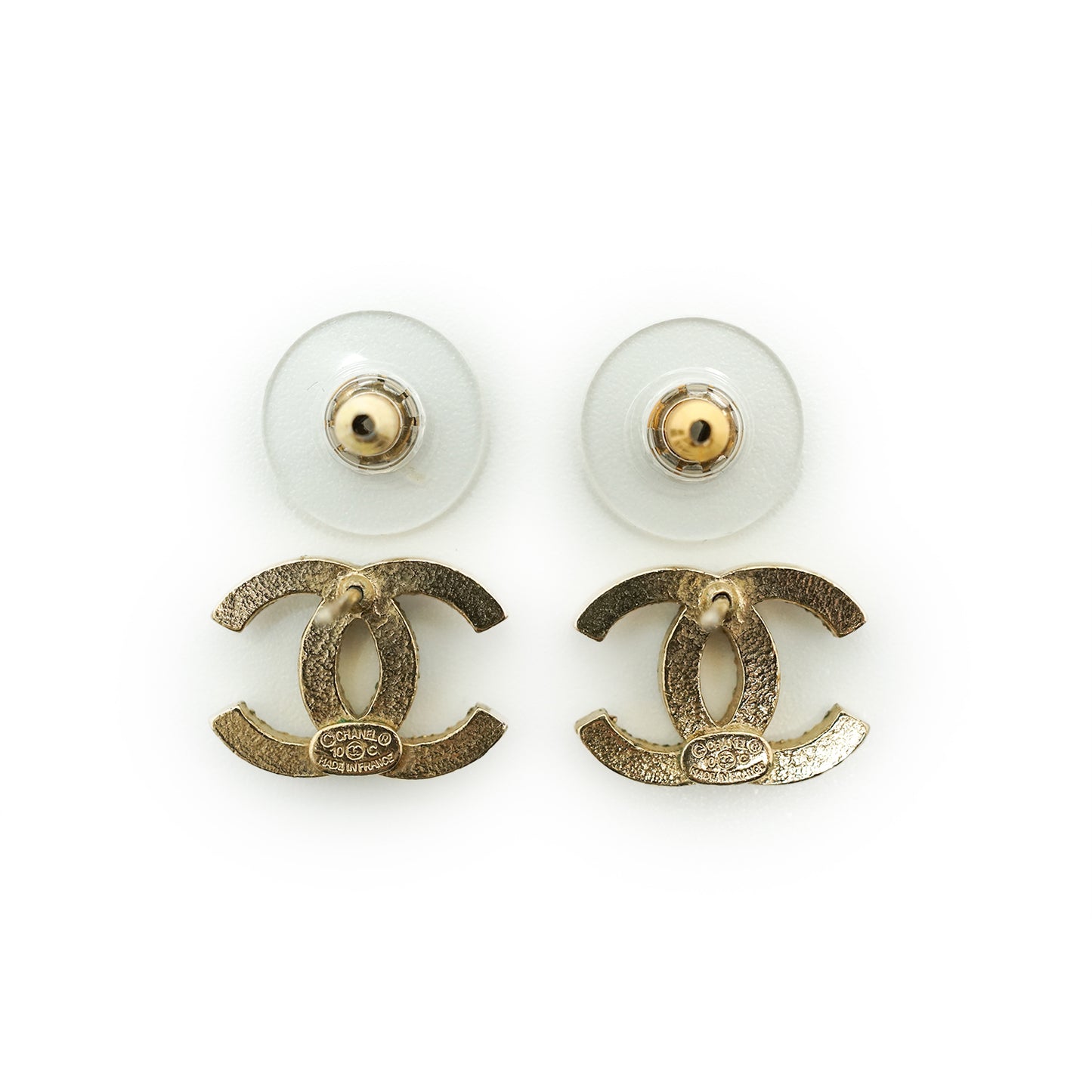 CC Rhinestone Earrings