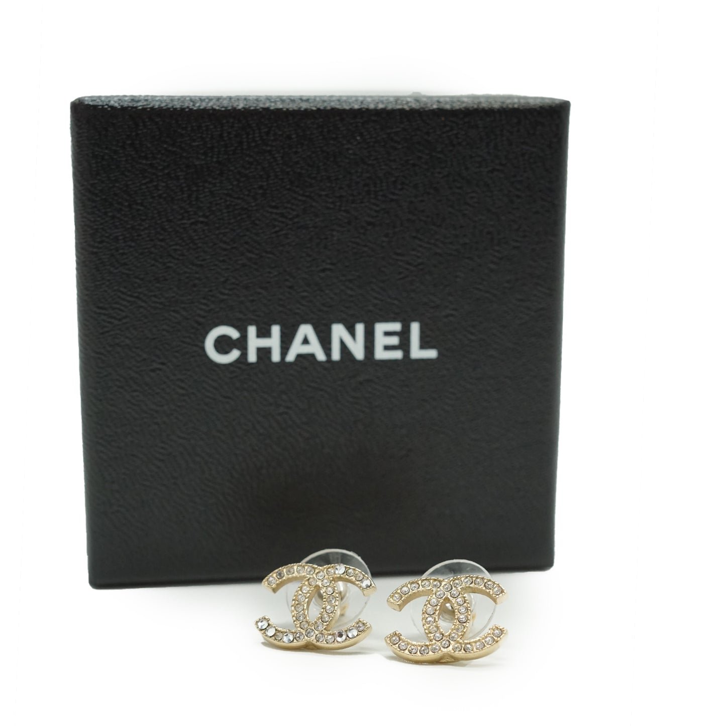 CC Rhinestone Earrings