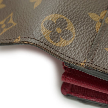 Damier Ebene Portefeuille Sarah Fuchsia