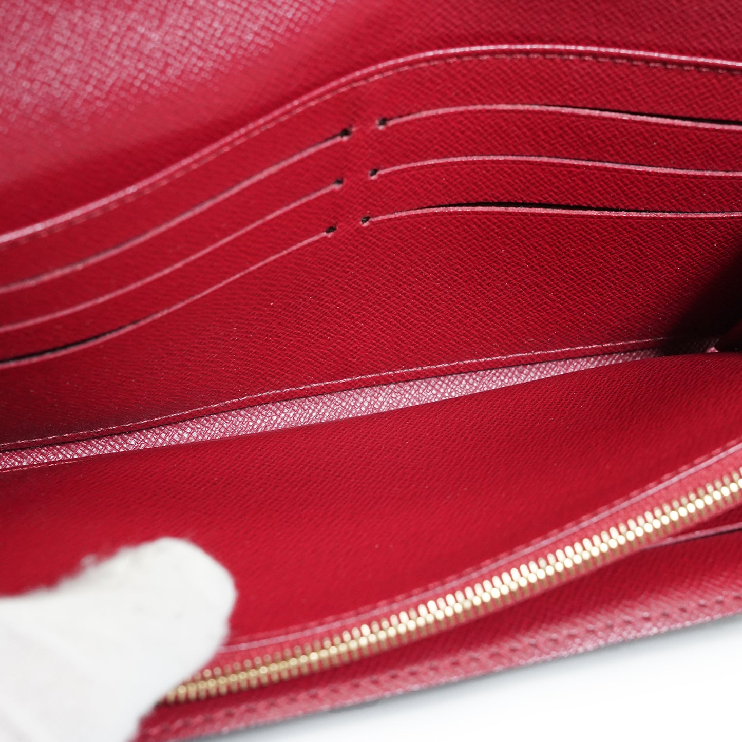 Damier Ebene Portefeuille Sarah Fuchsia