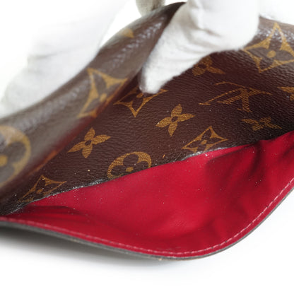 Damier Ebene Portefeuille Sarah Fuchsia