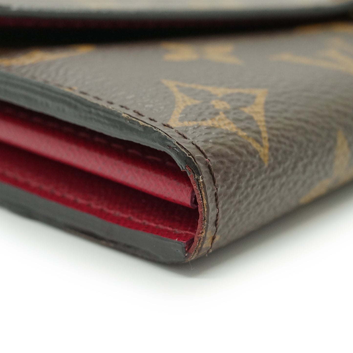 Damier Ebene Portefeuille Sarah Fuchsia