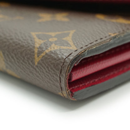 Damier Ebene Portefeuille Sarah Fuchsia