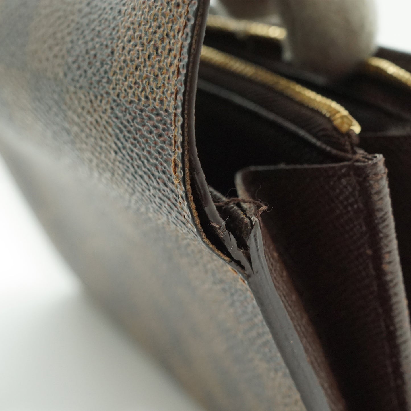 Damier Ebene Portefeuille Sarah