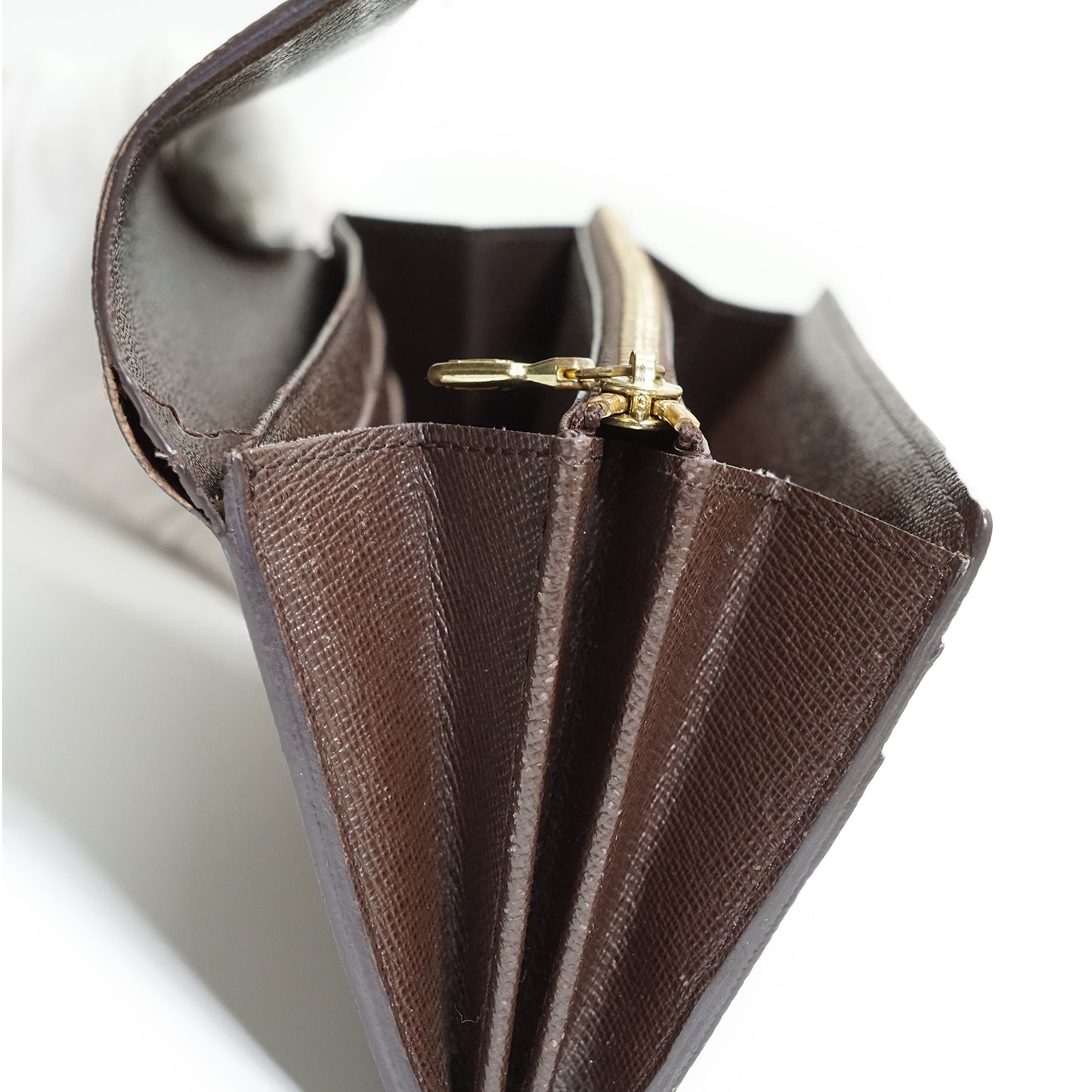 Damier Ebene Portefeuille Sarah