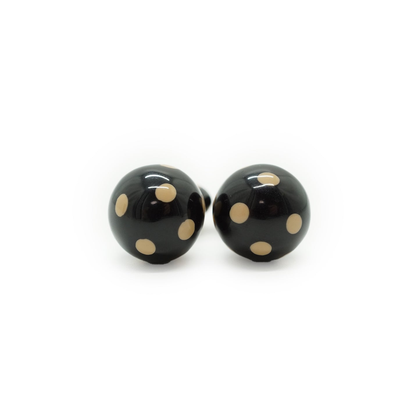CC Polka Dot Drop Clip-on Earrings