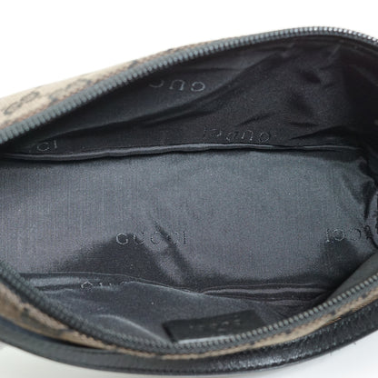 GG Canvas Boat Pochette