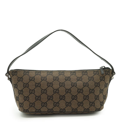 GG Canvas Boat Pochette