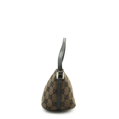 GG Canvas Boat Pochette