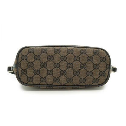 GG Canvas Boat Pochette