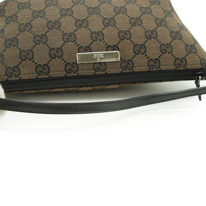 GG Canvas Boat Pochette