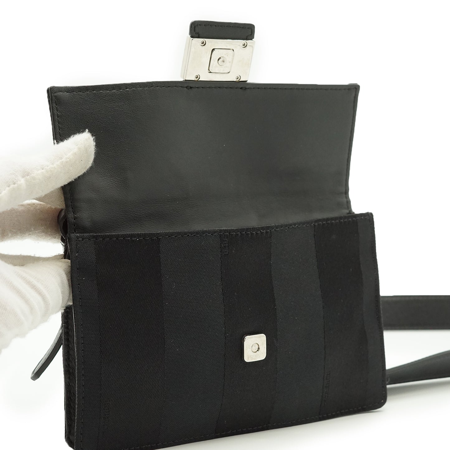 Pequin Marsupio Baguette Convertible Waist Crossbody Pochette