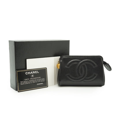 CC Small Caviar Make-up Pouch