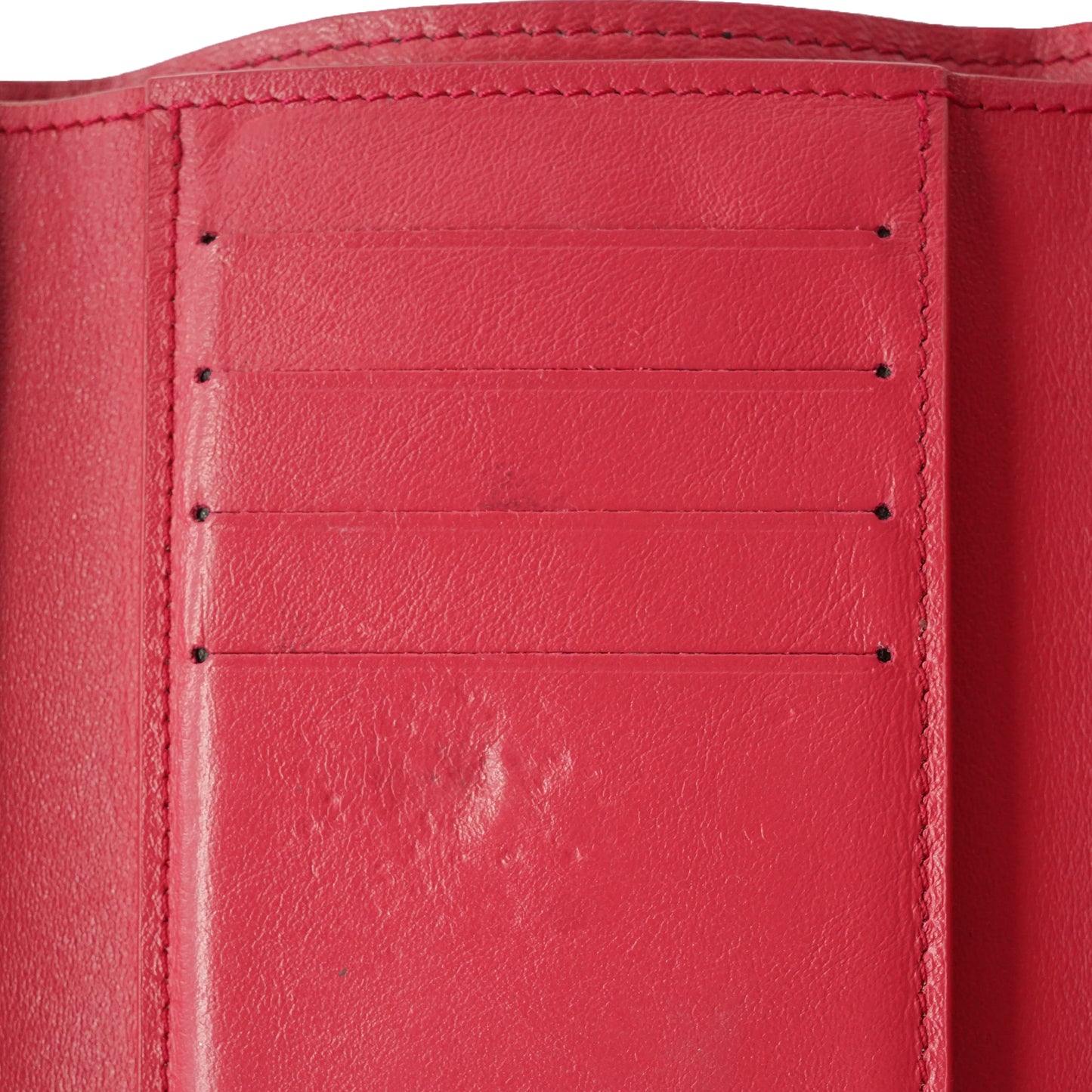 Capucines Bicolor Taurillon Compact Wallet