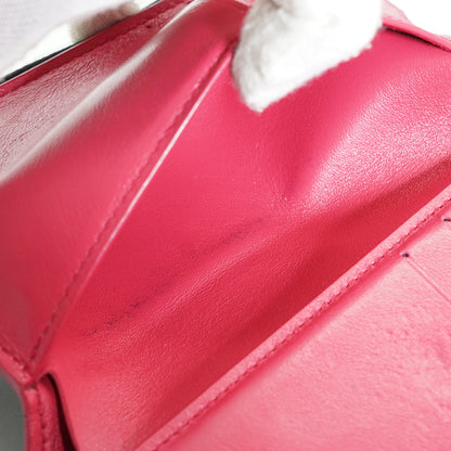 Capucines Bicolor Taurillon Compact Wallet