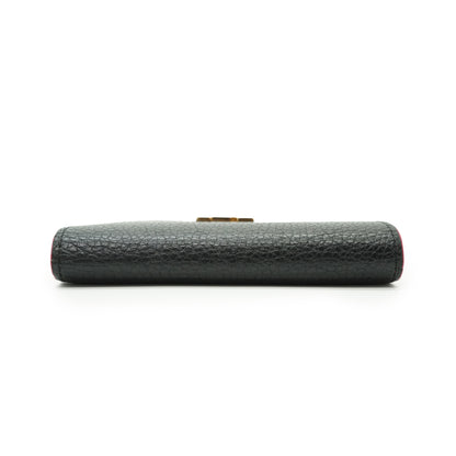 Capucines Bicolor Taurillon Compact Wallet