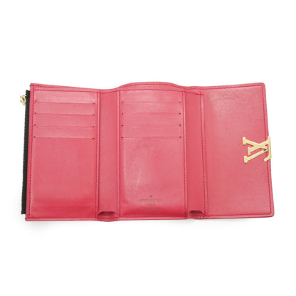 Capucines Bicolor Taurillon Compact Wallet