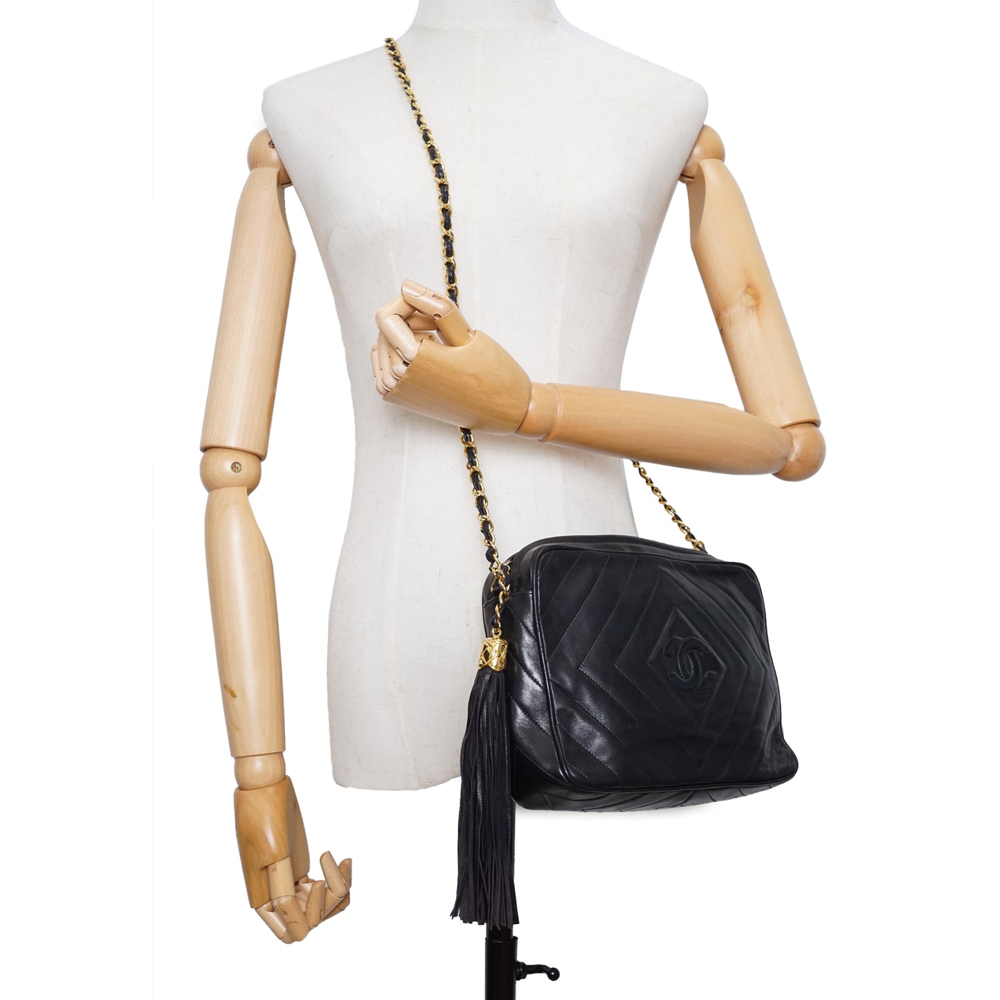 Tassel Chain Shoulder Camera Bag
