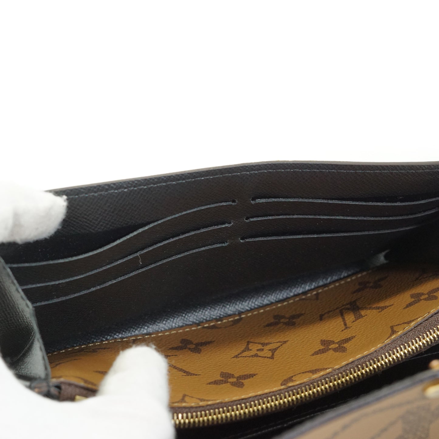 Monogram Giant Reverse Portefeuille Sarah