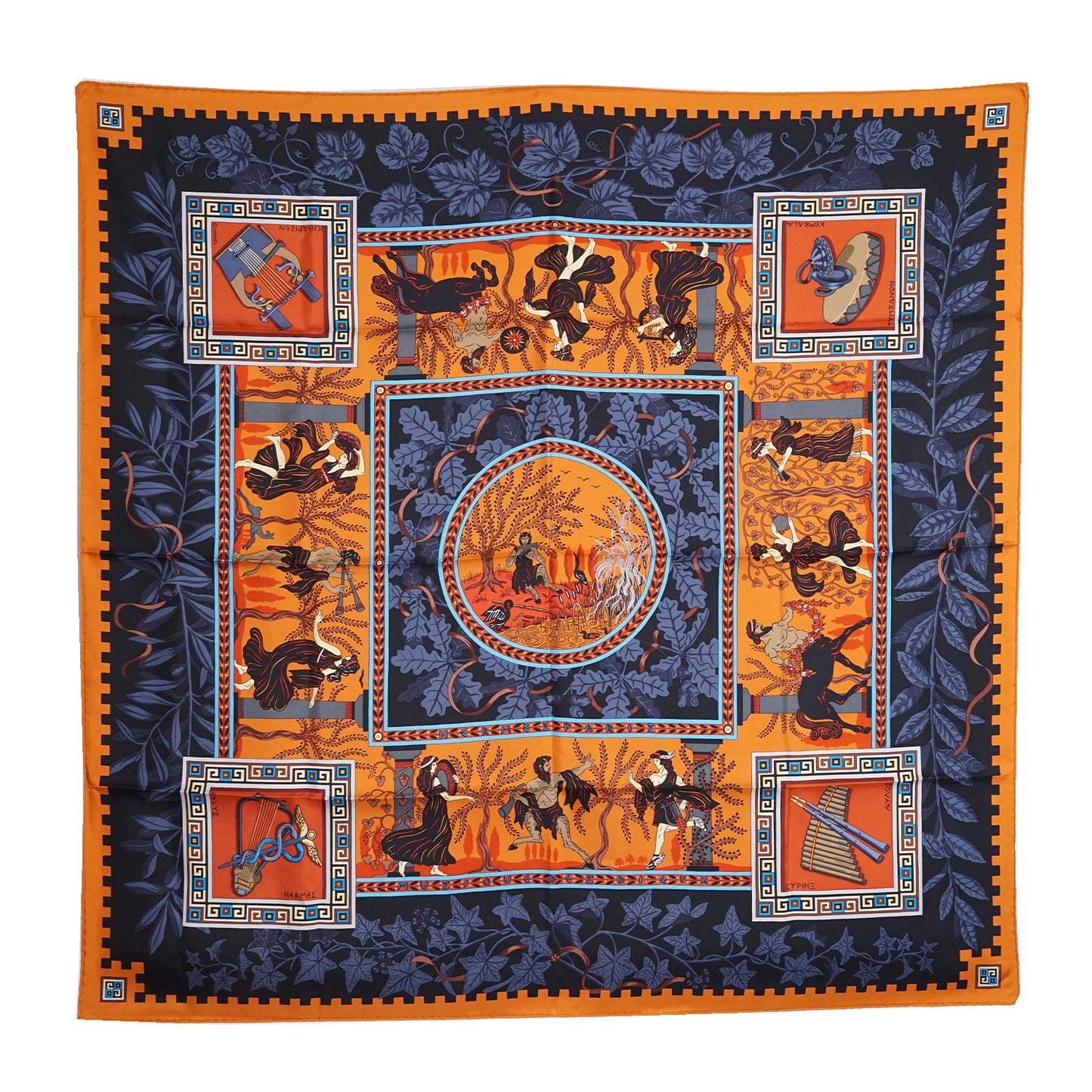 Musique des Dieux Silk Carre 90