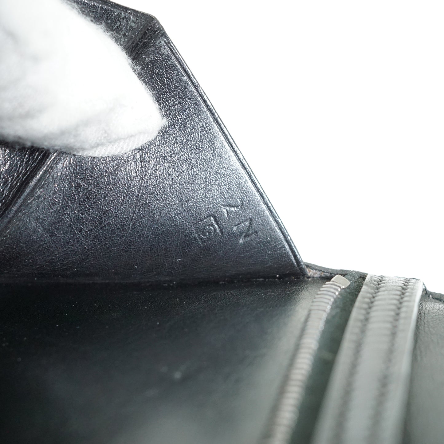 Bearn Calfskin Trifold Long Wallet