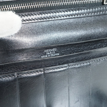 Bearn Calfskin Trifold Long Wallet