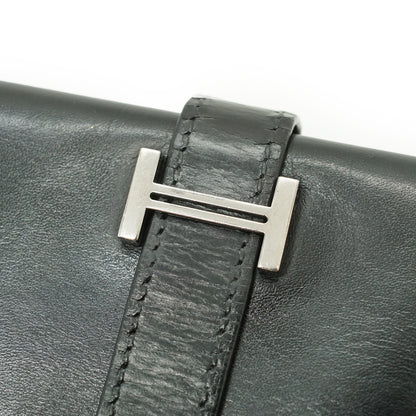 Bearn Calfskin Trifold Long Wallet