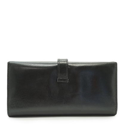 Bearn Calfskin Trifold Long Wallet
