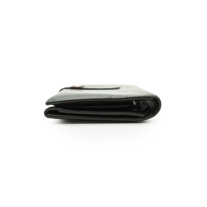 Bearn Calfskin Trifold Long Wallet