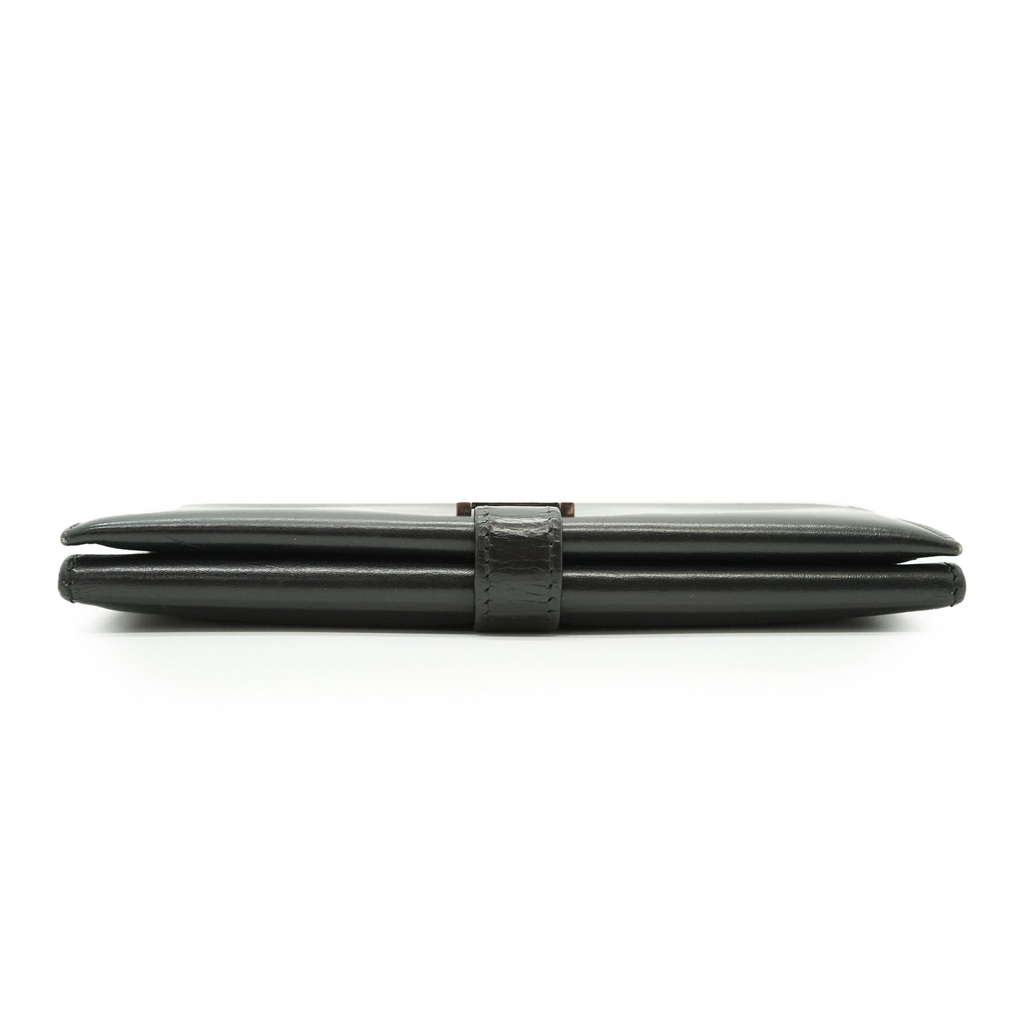 Bearn Calfskin Trifold Long Wallet